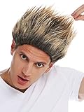 WIG ME UP - 31733-ZA103-82A Perücke Halloween Herren Damen hoch...