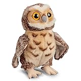 Animigos 37259 Plüschtier Waldkauz, Stofftier im realistischen...