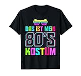 80er Jahre Motto Party 80s Kostüm - I love the 80s T-Shirt