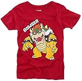 Super Mario Bowser Männer T-Shirt rot 158/164