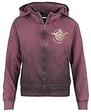 Sabaton Valor Courage Honor Frauen Kapuzenjacke weinrot M 100%...