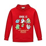 Teen Game Among Us Hoodie You Looking Sus Bro Play Fashion Kinder...