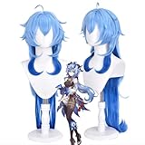 Liamiona Ganyu Cosplay Perücke Wärme Beständig Synthetische Haar...
