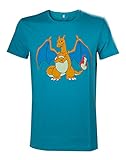 Pokémon - Charizard Turquoise T-Shirt - L