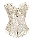 Sxybox Damen Korsett Bauchweg Vollbrust Corsage Wäsche schnürt Sich...