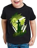 style3 Midgar Fantasy T-Shirt für Kinder Cloud reitvogel Sephiroth,...