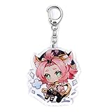 EEXICAN Cute Impact Gen Shin -Diona Acryl-Schlüsselanhänger,...