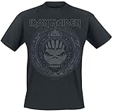 Iron Maiden Book of Souls Skull Männer T-Shirt schwarz XXL