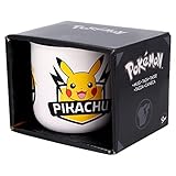 Stor Keramiktasse Frühstück 400 ml Pokemon Pikachu in Geschenkbox,...