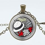 Demon Slayer Halskette FüR Kibutsuji Muzan, AnhäNger Schmuck, Unisex...