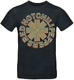 Red Hot Chili Peppers Abstract Logo Männer T-Shirt schwarz S 100%...