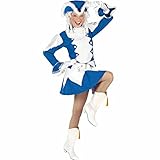 Widmann - Kostüm Funkenmariechen, Overall mit Kapuze und Maske,...