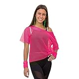 Oblique Unique® Netzshirt Netztop Netz Hemd Netzoberteil Fischnetz...