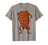Kakerlaken Kostüm T-Shirt für Halloween Schabe Tier Tee