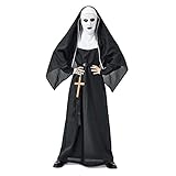 ZANZAN Robes d'halloween Pour Femmes Die Nonne Kostüm Plus Size Scary...