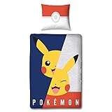 Character World Bettwäsche Pokemon 135x200 + 80x80 ·Wende Design...