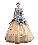 Damen 18. Marie Antoinette Rococo Georgian Maskerade Kleid Cosplay...