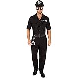 dressforfun Herrenkostüm Polizist | Uniform inkl. Kunstleder Gürtel...