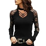Generic Babydoll Damen Oberteil Frauen Top Hemd lose Bedruckte...