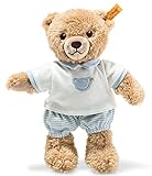 Steiff 239571 Schlaf-gut-Bär Plüschtier, blau, Medium, 25 cm