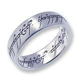 Herr der Ringe Schmuck by Schumann Design Der eine Ring Titan Rg 64...