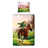 Elbenwald The Legend of Zelda Bettwäsche mit Ocarina of Time Motiv...