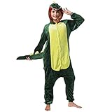 Katara 1744 - Krokodil Kostüm-Anzug Onesie/Jumpsuit Einteiler Body...