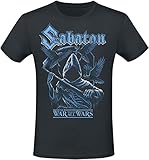 Sabaton Reaper Männer T-Shirt schwarz S 100% Baumwolle Band-Merch,...