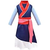 Lito Angels Prinzessin Hua Mulan Kostüm Kleid für Kinder Mädchen,...