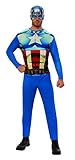 Rubie's Marvel Captain America Kostüm für Herren, Größe M,...