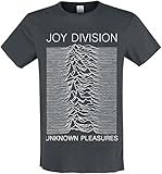 Joydivision Herren Joy Division-Unknown Pleasures T-Shirt, anthrazit,...