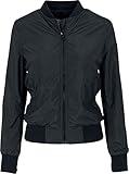 Urban Classics TB1217 Damen Jacke Ladies Light Bomber Jacket, Schwarz...