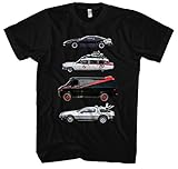 Kult Cars Herren T-Shirt | Knight Rider Shirt - A-Team Van - zurück...