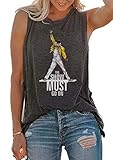 Vintage Queen Shirt The Show Must Go On Summer Cute Freddie Mercury...