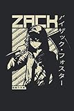 Isaac Zack Notebook: Foster Angels Of Death Anime Shirt (110 Pages,...
