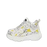 Buffalo Low Sneaker CLD Corin, 11-Deutsch:37, Color:Weiss-Kombi