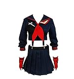 Haydory Kill la Kill Ryuko Matoi Cosplay Kostüm Uniform Kleid Dress...