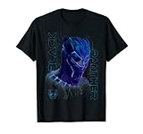 Marvel Black Panther Line Style Portrait T-Shirt