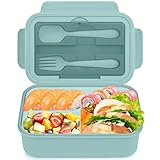 Cooja Brotdose Bento Lunch Box, 1400ML Lunchbox Erwachsene Kinder,...