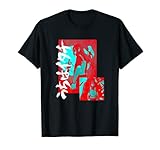 Naruto Shippuden Itachi Blau und Rot T-Shirt