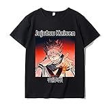 Jujutsu Kaisen T-Shirt Sukuna T-Shirt Kurzarm Sommer-T-Shirt Jujutsu...