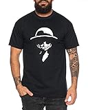 Tee Kiki Ruffy Smile - Herren T-Shirt Son Ruffy Luffy Naruto Saitama...