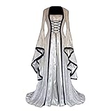 Todoroki-Kostüm-Cosplay Damenkleid Retro Stil Trompetenhülse solide...