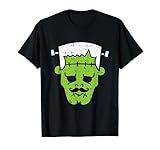 Frankenstein Lazy Halloween Kostüm Horror Movie Monster T-Shirt