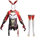 Genshin Impact Amber Cosplay Amber Cosplay Tenue Genue implay Cosplay...