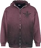 Sabaton Valor Courage Honor Männer Kapuzenjacke weinrot L 100%...