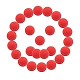 SWNKDG Clown Nase Rote Nasen Schaumnase, 25-Pack Nasenset für Tag der...