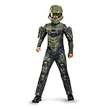 Kinder Halo Master Chief Videospiel Kostüm - S