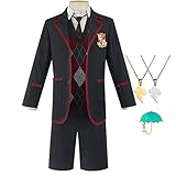 JOHLCR Anime Cosplay Kostüm The Umbrella Academy Outfits Uniform mit...