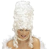 Widmann 6249R - Perücke Marie Antoinette, grau, extra hoch, 18. und...